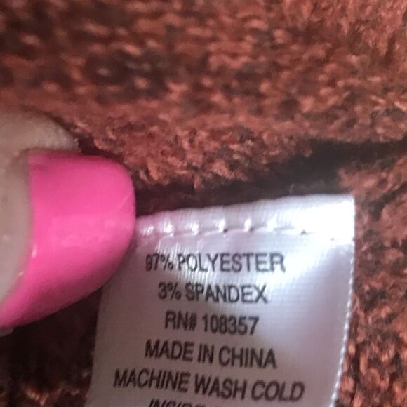 A.N.A Brown V Neck Sweater Size Large - Picture 6 of 12